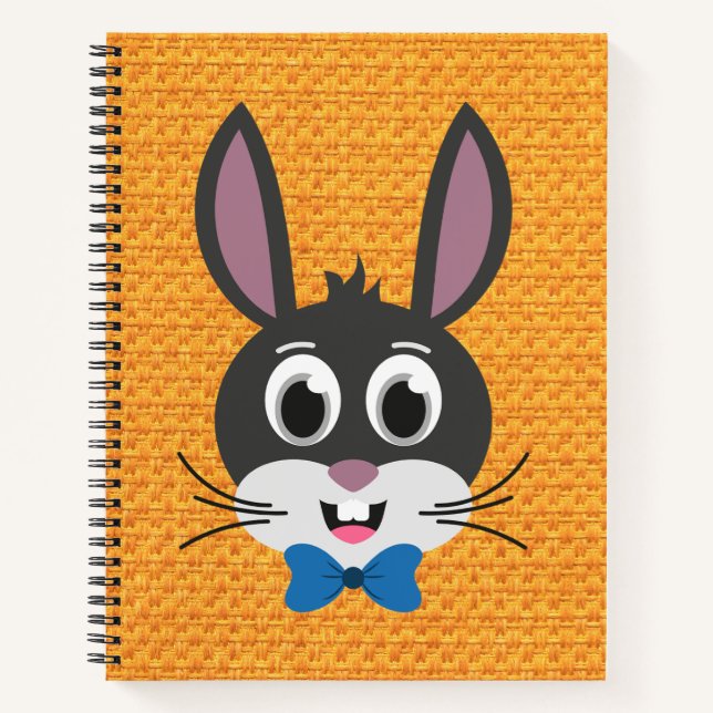 Bunny Face Boy-32886 Notebook (Front)