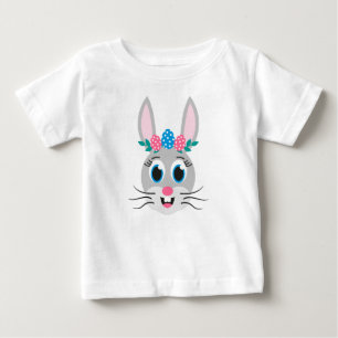 Bunny Face Girl-32885 Baby T-Shirt
