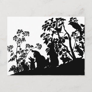 Bunny Family Postcard