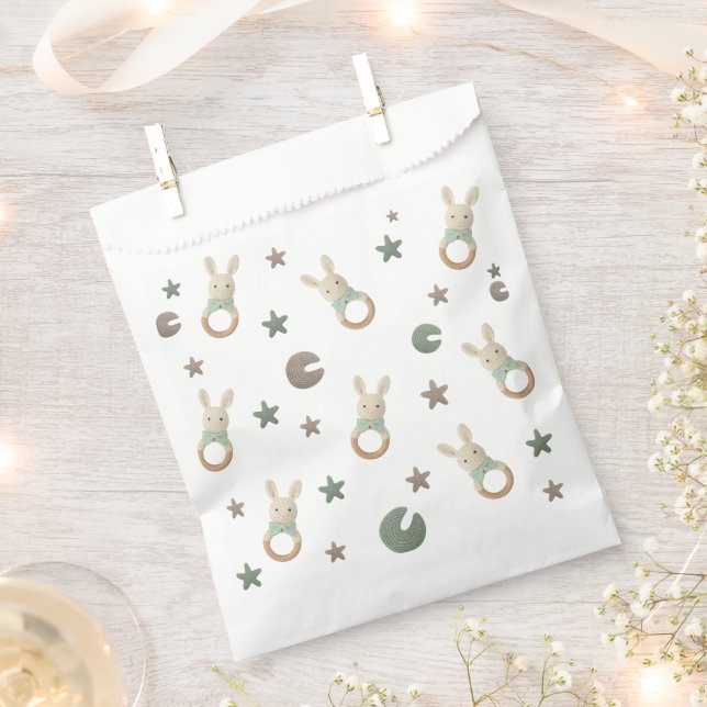 Bunny Favour Bag (Clipped)