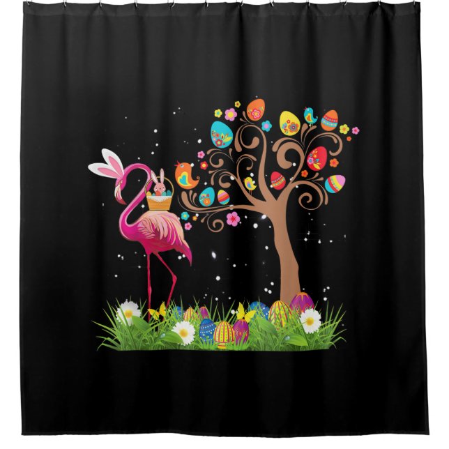 Bunny Flamingo Easter 2021 | Cute Flamingo Lovers (Front)
