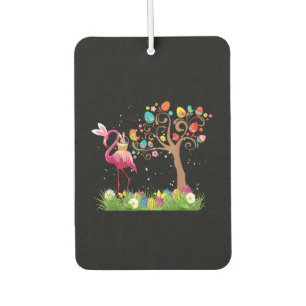 Bunny Flamingo Easter 2021 Cute Flamingo Lovers Air Freshener