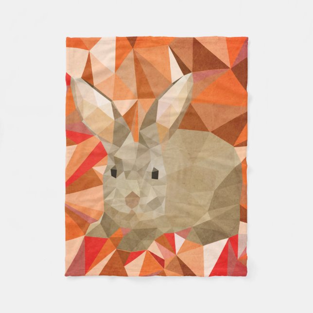 Bunny Fleece Blanket (Front)