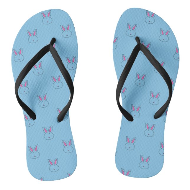 Bunny Flip Flops (Footbed)