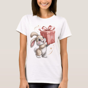 Bunny Gift Fumble T-Shirt