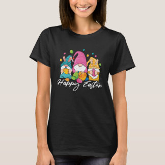 Bunny Gnomes Easter Candy Happy Easter Sunday Egg  T-Shirt