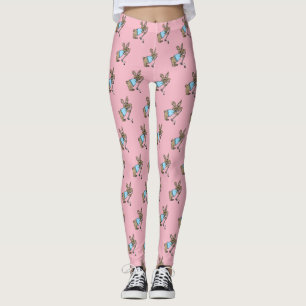 Bunny golfer leggings