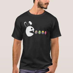 Bunny Happy Easter Egg Hunting Video-Game Gamer T-Shirt