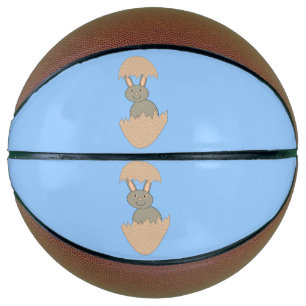 Bunny Hatching from Egg Weird Basketballs