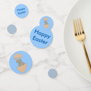Bunny Hatching from Egg Weird Custom Confetti