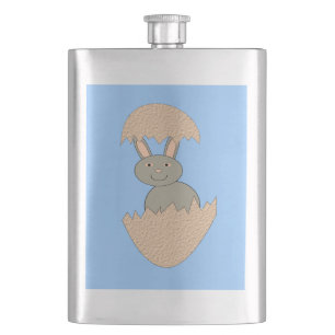 Bunny Hatching from Egg Weird Flasks