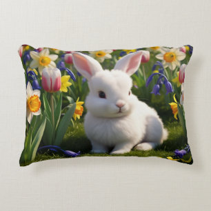 Bunny Hop Accent Pillow