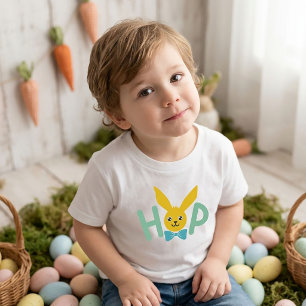 Bunny Hop Boys Easter T-Shirt for Kids