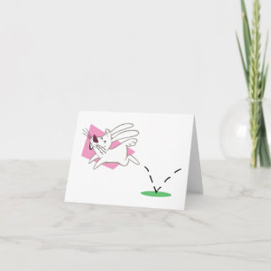 Bunny Hop Note Card