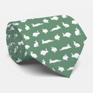 Bunny Hugger Tie (Green)