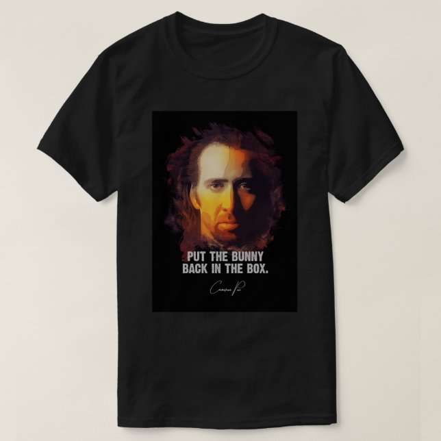 Bunny In The Box - Cameron Poe [CON AIR]   T-Shirt (Design Front)