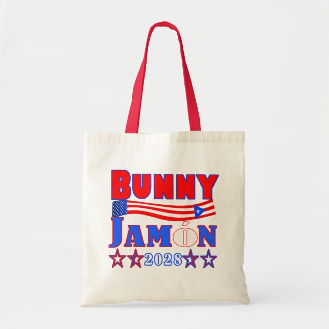 bunny jamon 2028 tote bag (Front)
