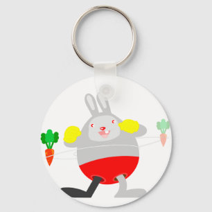bunny keychain