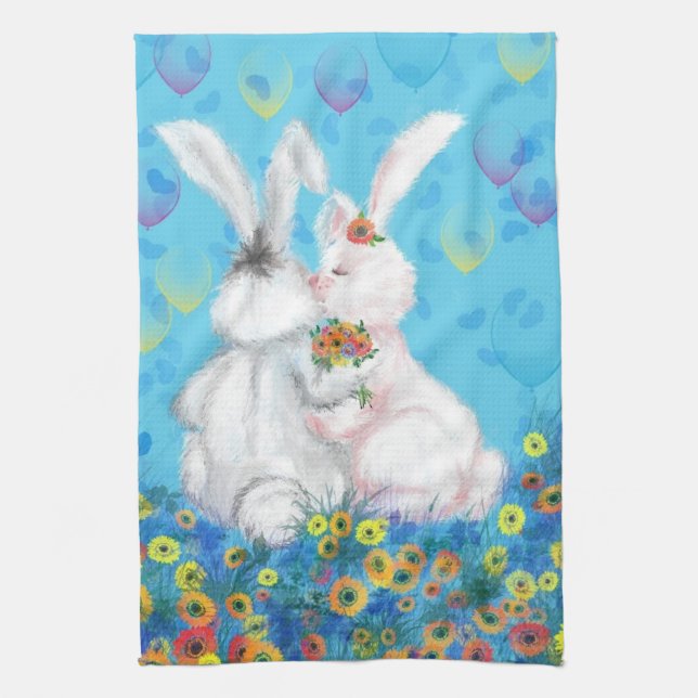 Bunny Kitchen Towel (Vertical)