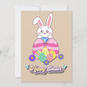 Bunny Love and Easter Cheer Invitation