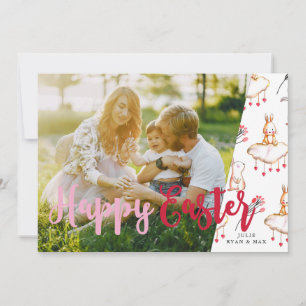 Bunny Love   Easter Photo Collage Card