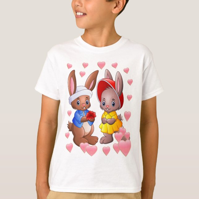 Bunny love T-Shirt (Front)