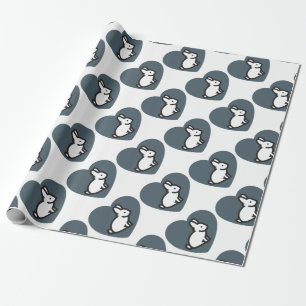 BUNNY LOVERS WRAPPING PAPER