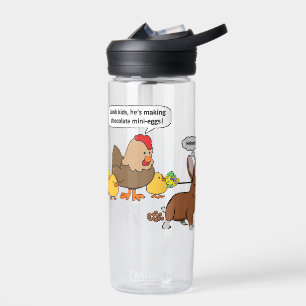 Bunny makes chocolate poop funny CamelBak Eddy Water Bottle