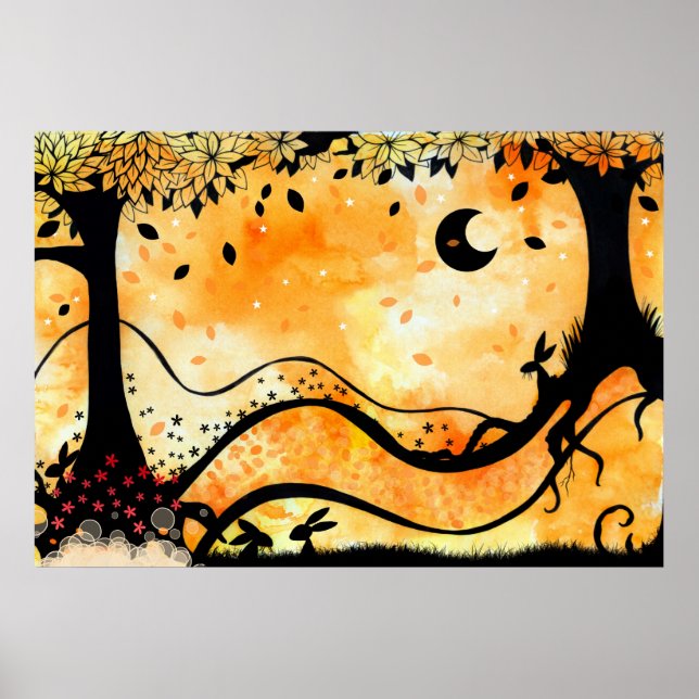 Bunny McGee - poster print (Front)