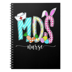 Bunny Mds Minimum Data Set Nurse Nursing Happy Eas Notebook