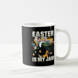 Bunny Monster Truck Easter Is My Jam Day Boys Todd Coffee Mug