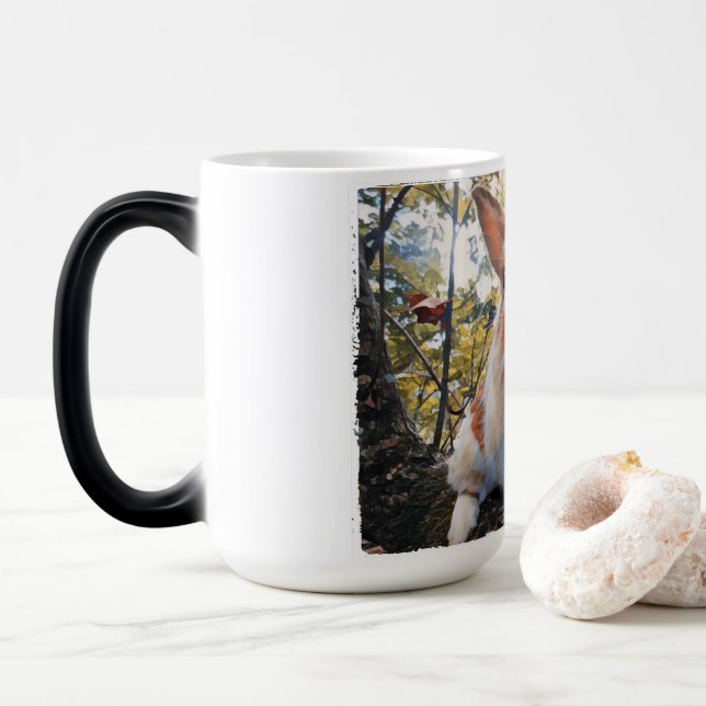 Bunny Morphing Mug (With Donut)