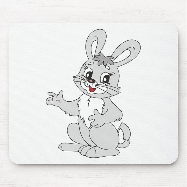 Bunny Mouse Pad (Front)