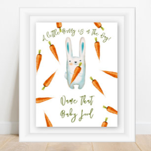 Bunny - Name that baby food Poster