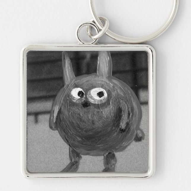 bunny noir keychain (Front)