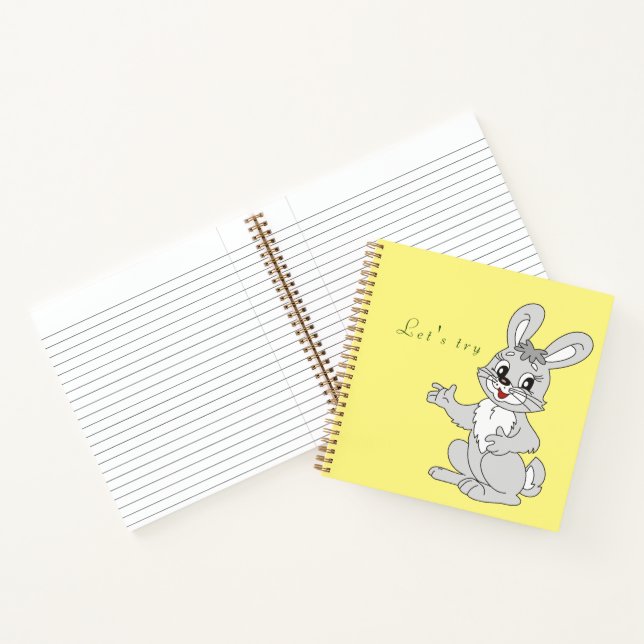 Bunny Notebook (Inside)
