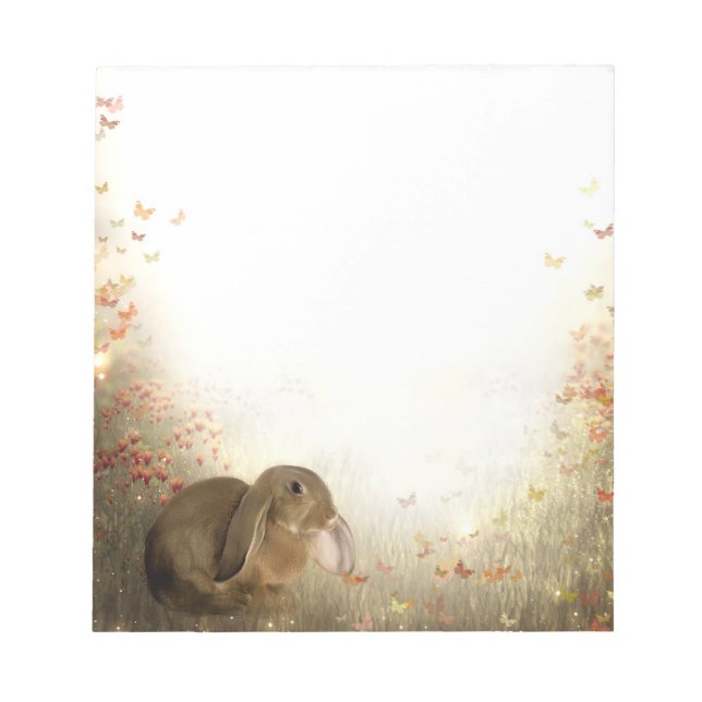 Bunny Notepad (Front)