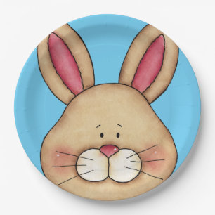 Bunny Paper Plate