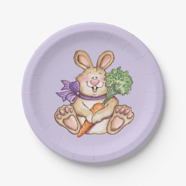 Bunny - Paper Plates (Front)