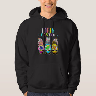 Bunny Pastel Spring Hunt Eggs Rabbit Happy Easter  Hoodie