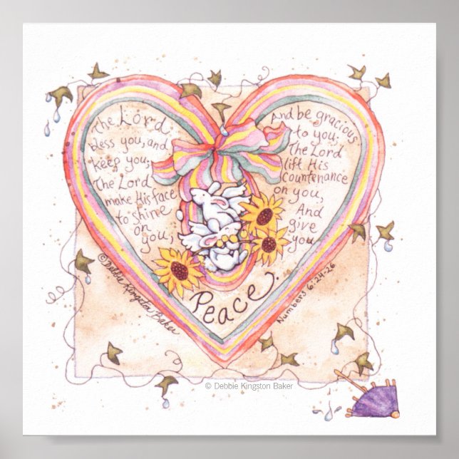 Bunny Peace Poster (Front)