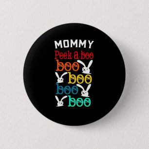 Bunny Peekaboo Game For Novelty Kids Adults 2 Inch Round Button