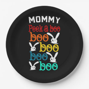 Bunny Peekaboo Game For Novelty Kids Adults Paper Plate
