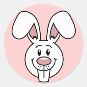 Bunny (Pink) Stickers