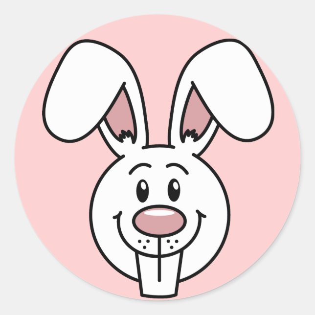 Bunny (Pink) Stickers (Front)
