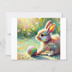 Bunny postcard