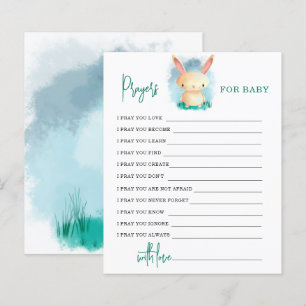 Bunny - Prières pour carte bébé