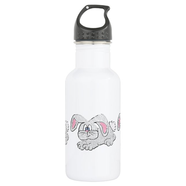 Bunny Rabbit 532 Ml Water Bottle (Front)