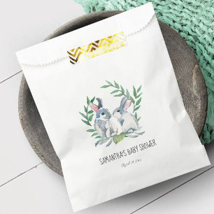 Bunny Rabbit Baby Shower Favour Bag