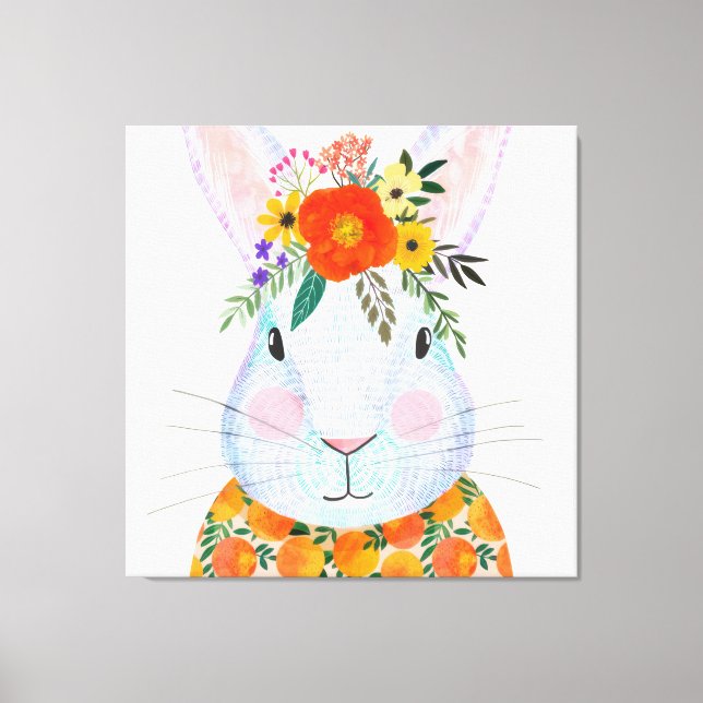 Bunny Rabbit Canvas Print (Front)